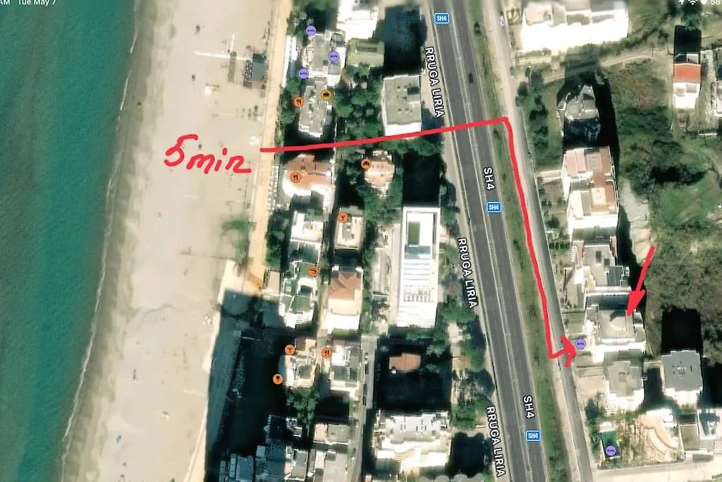 Magic Carpet In Shkembi I Kavajes . Self Check-In Apartment Durres